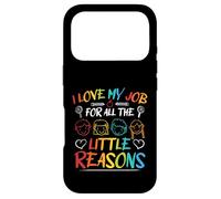 I Love My Job For All The Little Reasons Passionate Teacher Case for iPhone 17 Pro