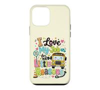 I Love My Job Little Reasons Funny Bus Driver Back To School Case for iPhone 12 mini
