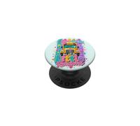 I Love My Job Little Reasons Funny Bus Driver Back To School PopSockets Adhesive PopGrip