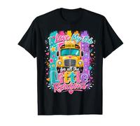 I Love My Job Little Reasons Funny Bus Driver Back to School Value Graphic T-Shirt