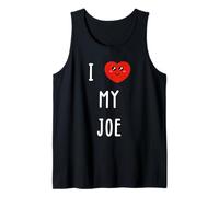 I Love My Joe Name Funny Tank Top