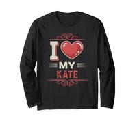 I Love My KATE T-Shirt Name KATE Long Sleeve T-Shirt