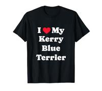 I Love My Kerry Blue Terrier Irish Blue T-Shirt