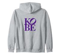 I Love My Kid Named Kobe Zip Hoodie