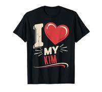 I Love My KIM T-Shirt Name KIM T-Shirt