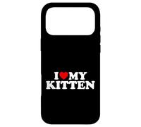 I Love My Kitten Design - Heart My Kitty Cat Case for iPhone 17 Pro Max