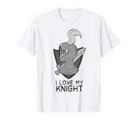I Love My Knight Date Tee Awesome Armour T-shirt T-Shirt