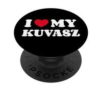 I Love My Kuvasz PopSockets Adhesive PopGrip