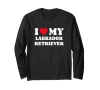 I Love My Labrador Retriever Labby Labbi Lab Long Sleeve T-Shirt