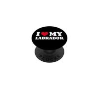 I Love My Labrador Retriever Labby Labbi Lab PopSockets Adhesive PopGrip
