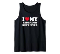 I Love My Labrador Retriever Labby Labbi Lab Tank Top