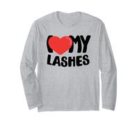 I Love My Lashes Long Sleeve T-Shirt