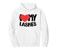 I Love My Lashes Pullover Hoodie