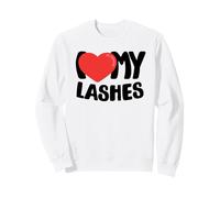 I Love My Lashes Sweatshirt