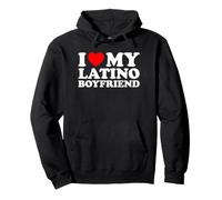 I Love My Latino Boyfriend Pullover Hoodie