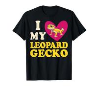 I Love My Leopard Gecko Cute Reptile Leopard Gecko Lover T-Shirt