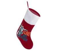 I Love My Lineman Christmas Stockings Hanging Decor