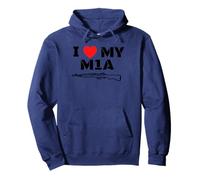 I Love My M1A Rifle Pullover Hoodie