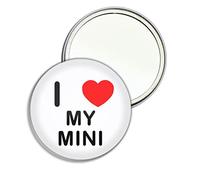 I Love My Mini - 55mm Round Compact Mirror