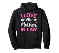 I Love My Mother In-Law Pullover Hoodie