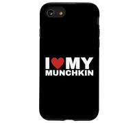 I Love My Munchkin Cat T-shirt for Cat Lovers Case for iPhone SE (2020) / 7/8