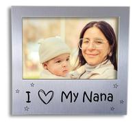 I Love My Nana Photo Frame - Birthday Gift For Nana - Mothers Day Present Idea - Picture Frame Gift for Nan Granny Nanny Grandmother - 5 x 3.5 inch - Style 3