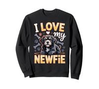 I Love My Newfie Newfoundland Giant Dog Lover Sweatshirt