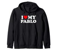 I Love My Pablo Zip Hoodie