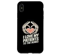 I Love My Patients To The Bones - Chiropractor Chiropractic Case for iPhone XS Max