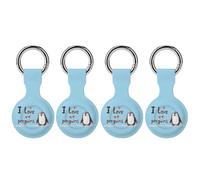 I Love My Penguins Full Protective Cover Case with Keyring Silicone Skin