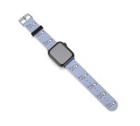 I Love My Penguins Silicone Watch Strap Compatible with IWatch Adjustable Sports Band Unisex 42mm/44mm