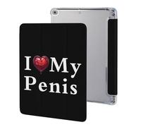I Love My Penis Case Compatible for IPAD 2017/2018/Air1/Air2 (9.7in) Tablet Cases Protective Stand Cover