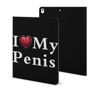 I Love My Penis Case Compatible for IPAD 2020 （10.2in） Tablet Cases Cover with Pencil Holder Auto Wake/Sleep