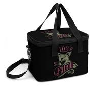 I Love My Pit Bull Lunch Bag Insulated Lunchbox Cooler Cooling Tote for Travel