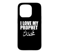 I love My prophet Muhammad Islamic Case for iPhone 15 Pro