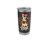 I Love My Pug - Pug Lover Stainless Steel Insulated Tumbler