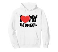 I Love My Redneck Pullover Hoodie