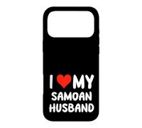 I Love My Samoan Husband - Heart - Cute - Somoa Case for iPhone 17 Pro Max