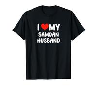 I Love My Samoan Husband - Heart - Cute - Somoa Value Graphic T-Shirt