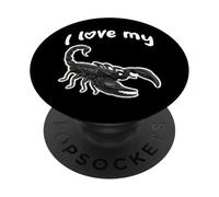 I Love My Scorpion PopSockets Adhesive PopGrip
