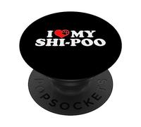 I Love My Shi-Poo PopSockets Swappable PopGrip