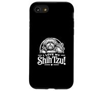 I LOVE MY SHIH TZU! Lap Dog Playful Affectionate Loyal Breed Case for iPhone SE (2020) / 7 / 8