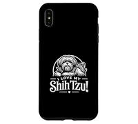 I LOVE MY SHIH TZU! Lap Dog Playful Affectionate Loyal Breed Case for iPhone XS Max