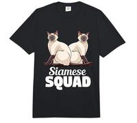 I Love My Siamese Cat Gift Comfort Colors Adult Heavyweight T-Shirt