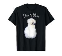 I Love My Silkies T-Shirt Silkie Chicken Tee T-Shirt