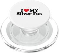 I love my Silver Fox PopSockets PopGrip for MagSafe