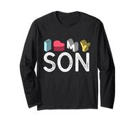 I Love My Son Cute Family Matching Long Sleeve T-Shirt