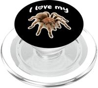 I Love My Tarantula - Chilean Rose Hair Tarantula PopSockets PopGrip for MagSafe