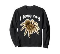 I Love My Tarantula - Curly Hair Tarantula Sweatshirt