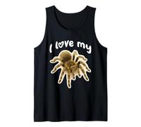 I Love My Tarantula - Curly Hair Tarantula Tank Top